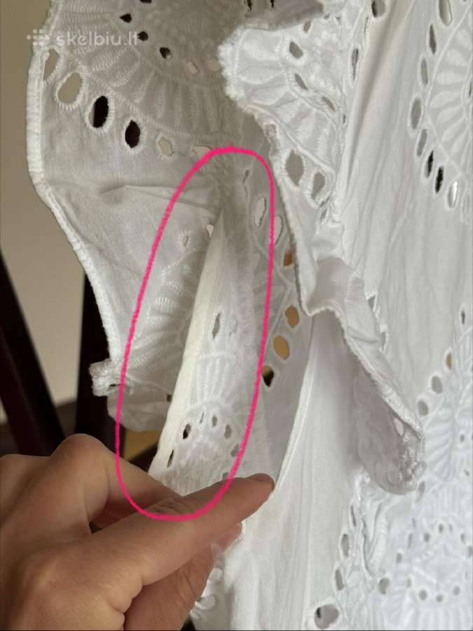 Paplūdimio balta suknelė m-XL dydis - nuotraukos Nr. 15