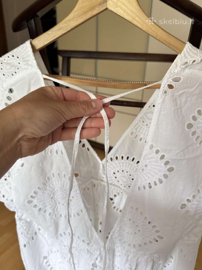 Paplūdimio balta suknelė m-XL dydis - nuotraukos Nr. 21
