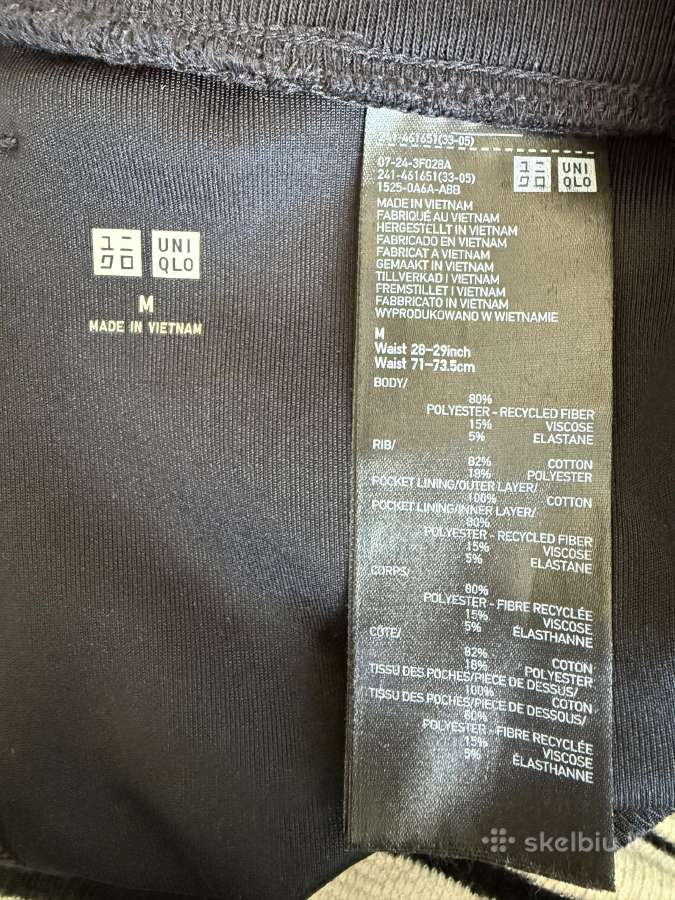 Uniqlo moteriškos laisvalaikio kelnės M dydžio - nuotraukos Nr. 2