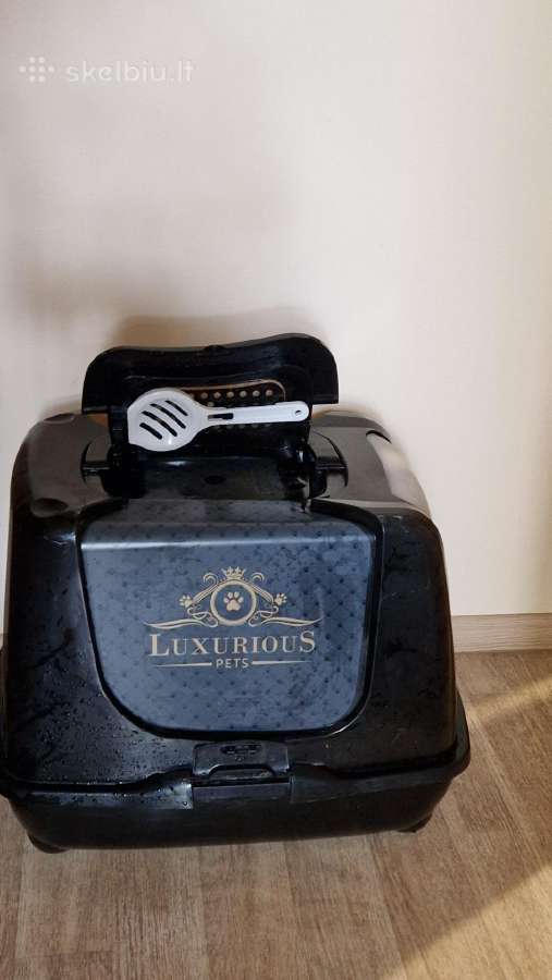 Prabangi uždara kačių tualeto dėžė Luxurious Trend - nuotraukos Nr. 3