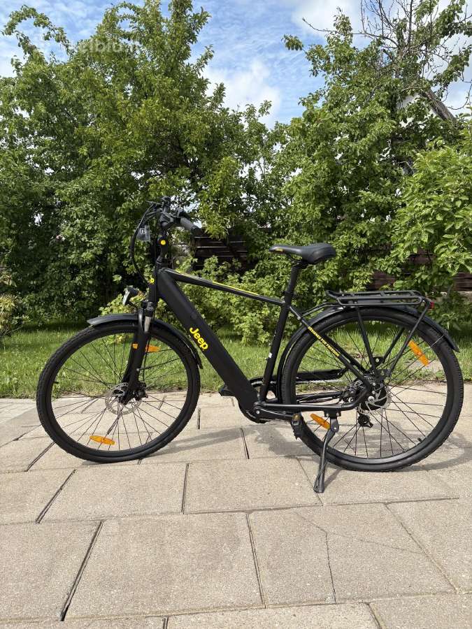 Naujas elektrinis dviratis su 0km rida
