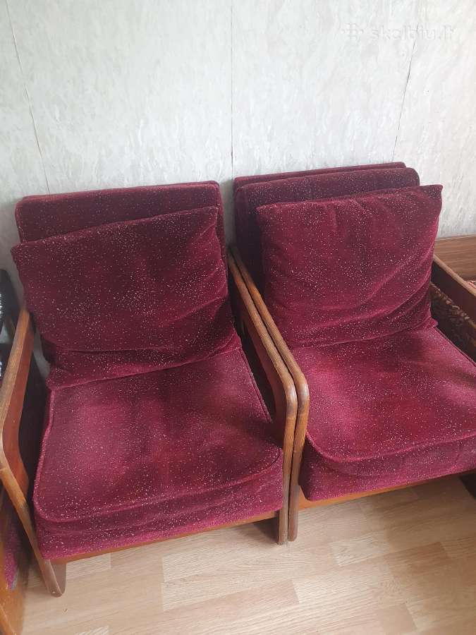 Baldų komplektas Vesta (sofa ir 2 foteliai) - nuotraukos Nr. 3