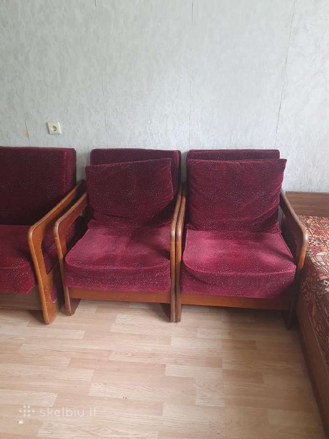 Baldų komplektas Vesta (sofa ir 2 foteliai) - nuotraukos Nr. 4