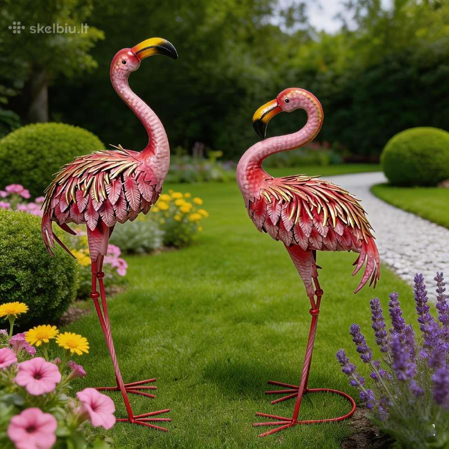 Kūrybinė Metaliniai paukščiu skulptūros ornamentai - nuotraukos Nr. 10