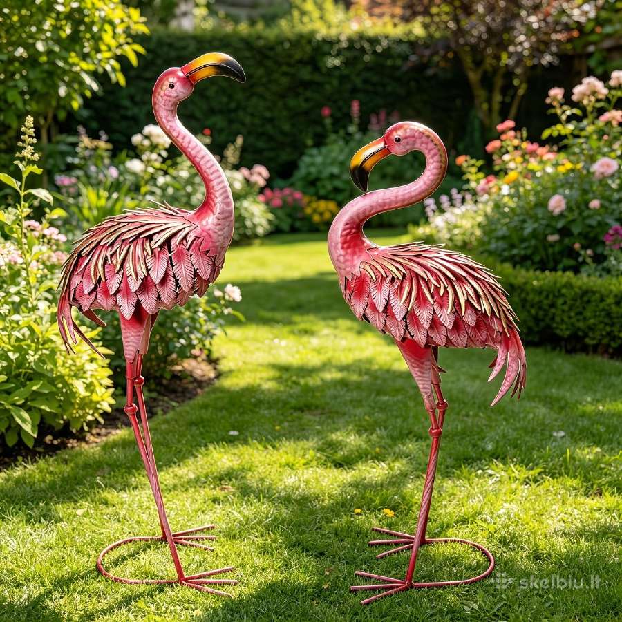 Kūrybinė Metaliniai paukščiu skulptūros ornamentai - nuotraukos Nr. 11