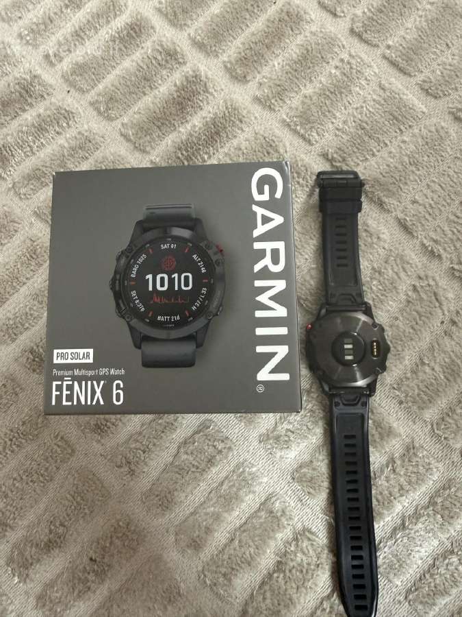 Garmin fenix 6 pro solar