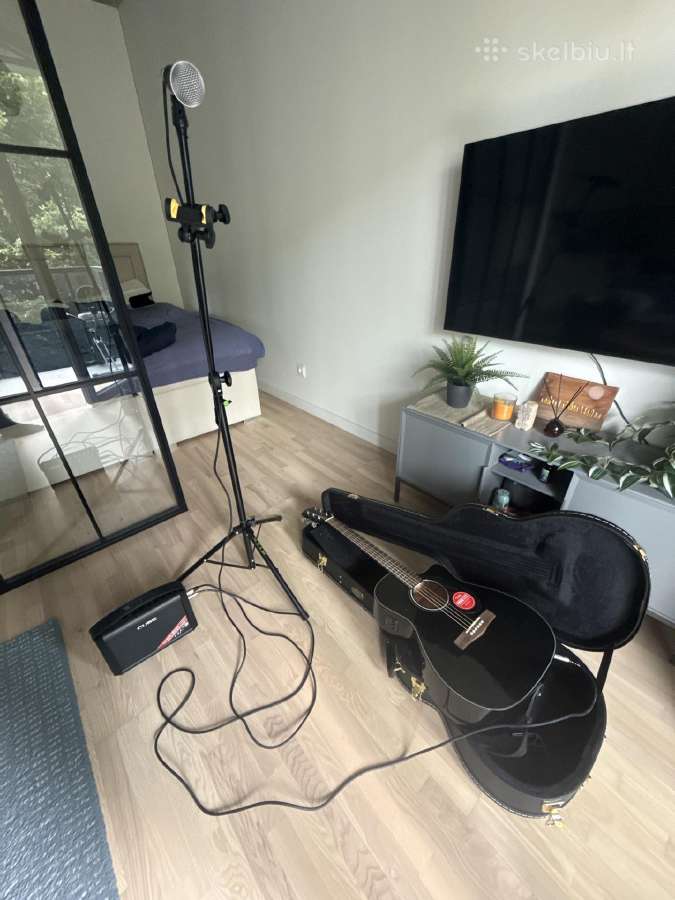 Ekektroakustinės gitaros komplektas