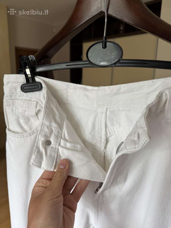 Bershka balti plėšyti džinsai 40/42 dydis - nuotraukos Nr. 9