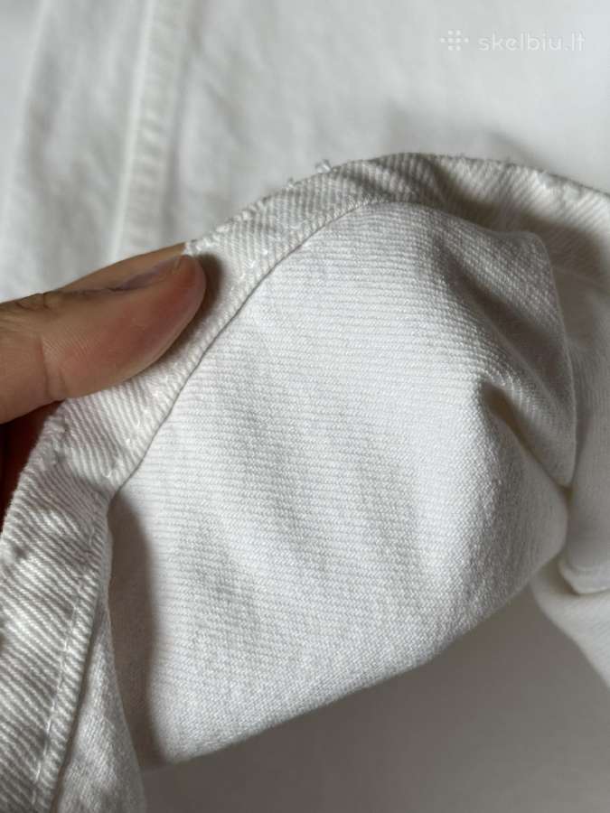 Bershka balti plėšyti džinsai 40/42 dydis - nuotraukos Nr. 15