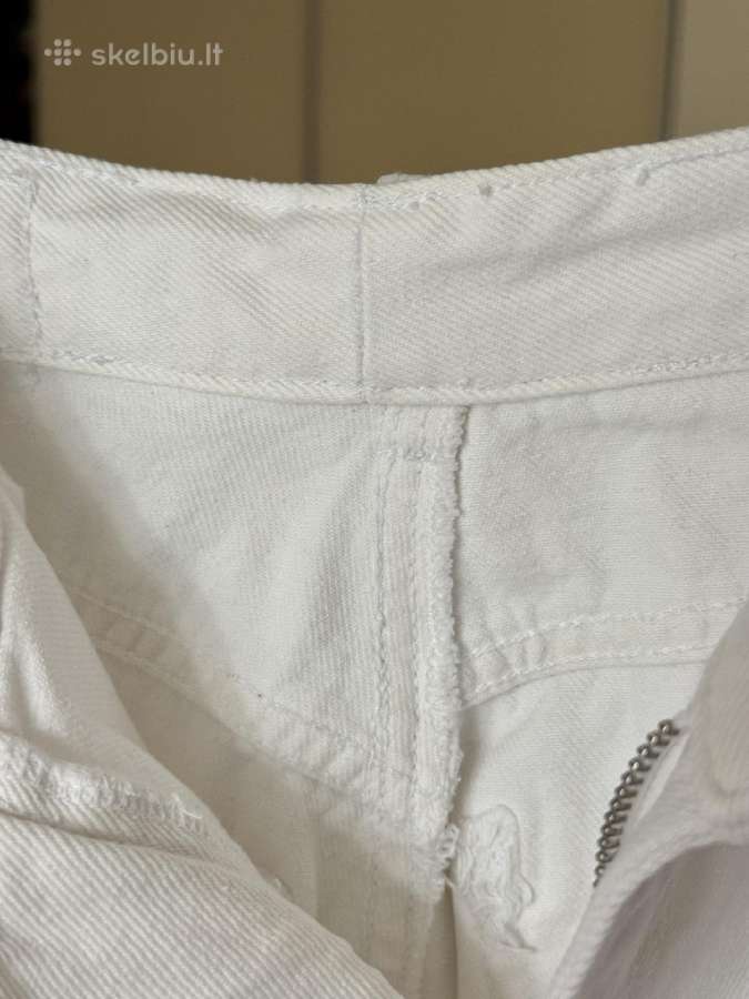 Bershka balti plėšyti džinsai 40/42 dydis - nuotraukos Nr. 16