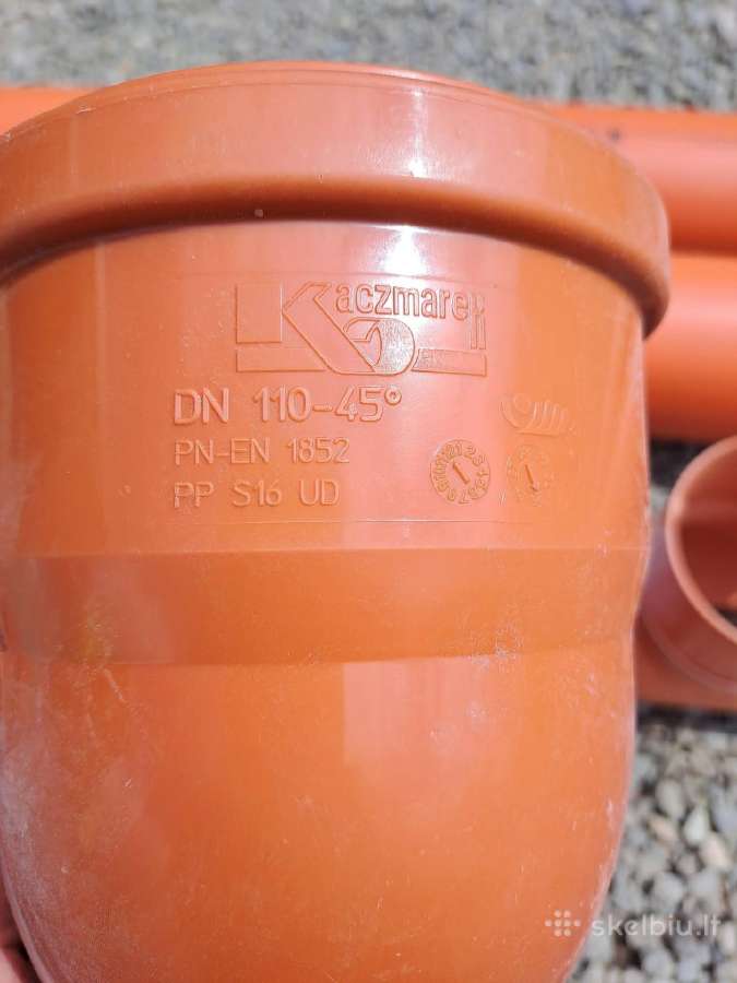 Lauko kanalizacijos nuotekų vamzdžiai - nuotraukos Nr. 3