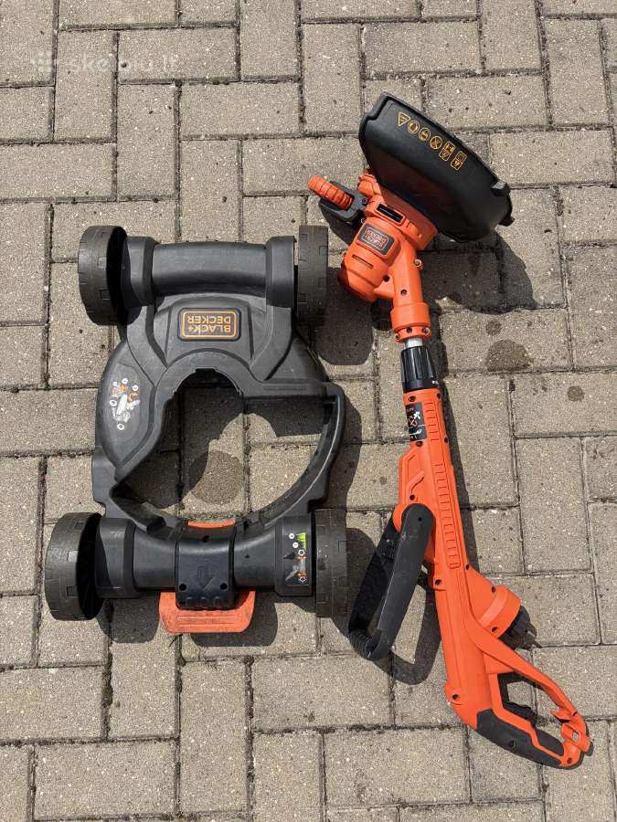 Black & Decker el.trimeris su platforma