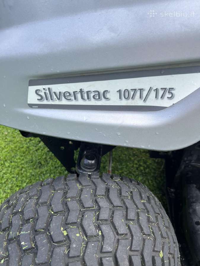 Sodo traktoriukas mtd silvertrac 107/175 - nuotraukos Nr. 5