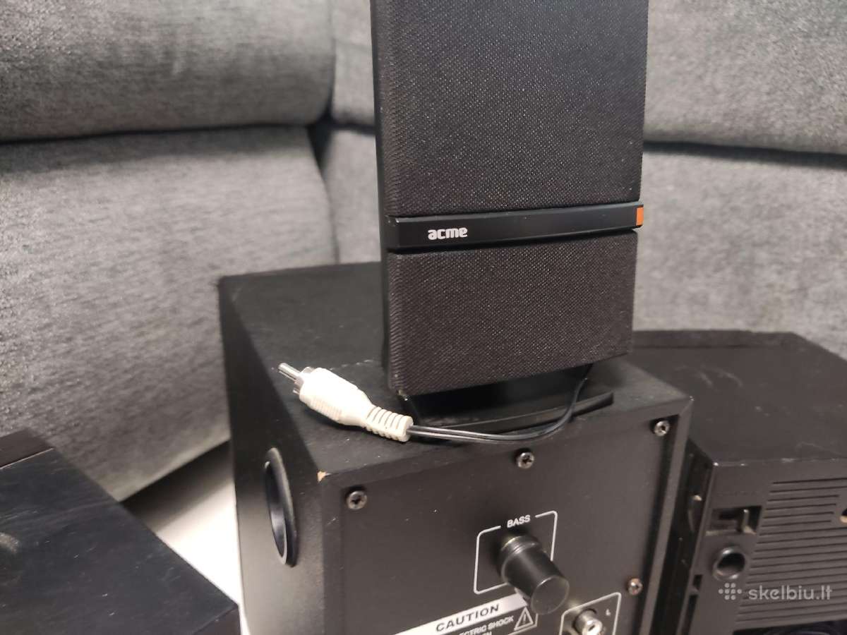 Panasonic ir acme garso kolonėlės - nuotraukos Nr. 7