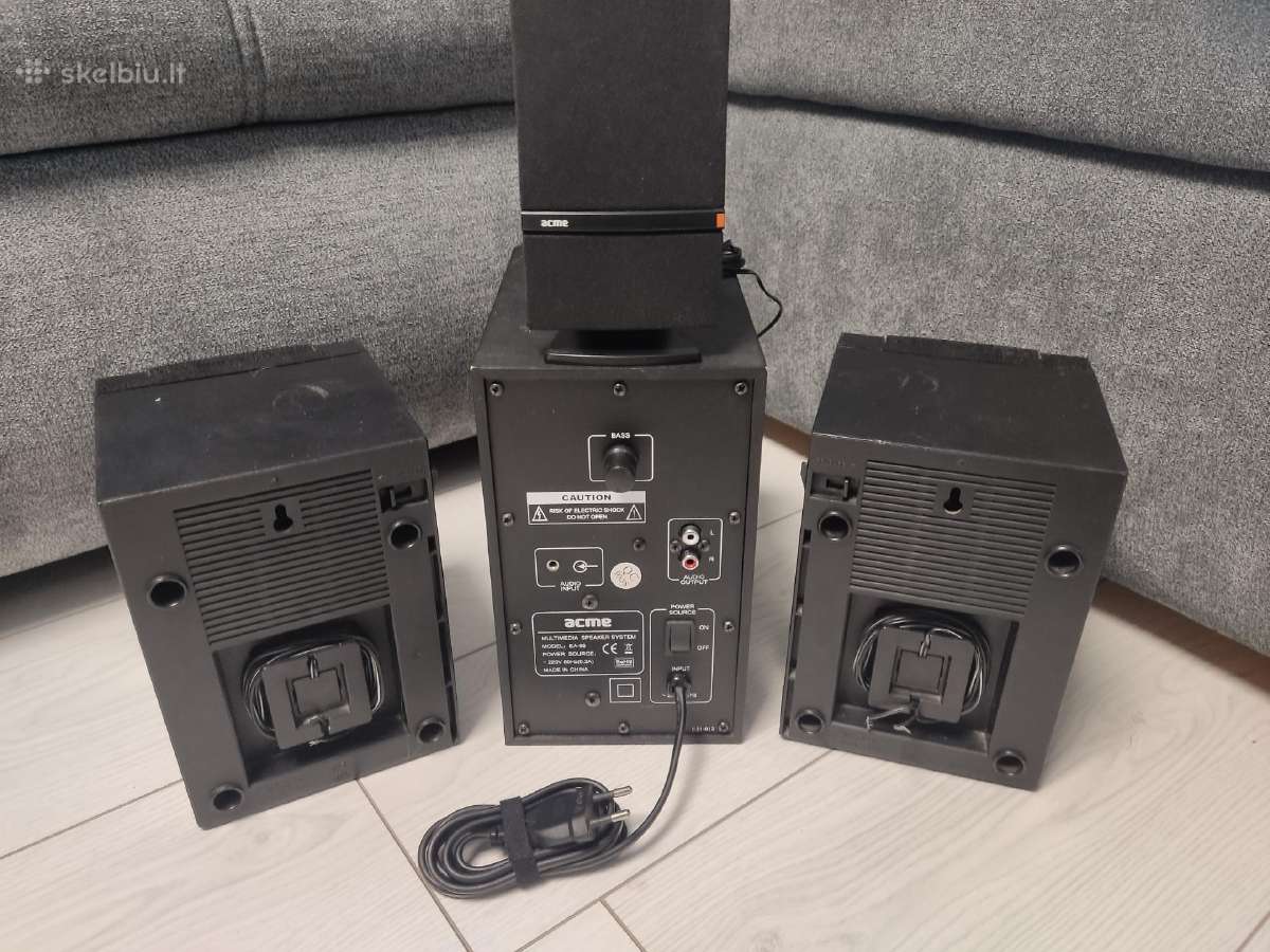 Panasonic ir acme garso kolonėlės - nuotraukos Nr. 3