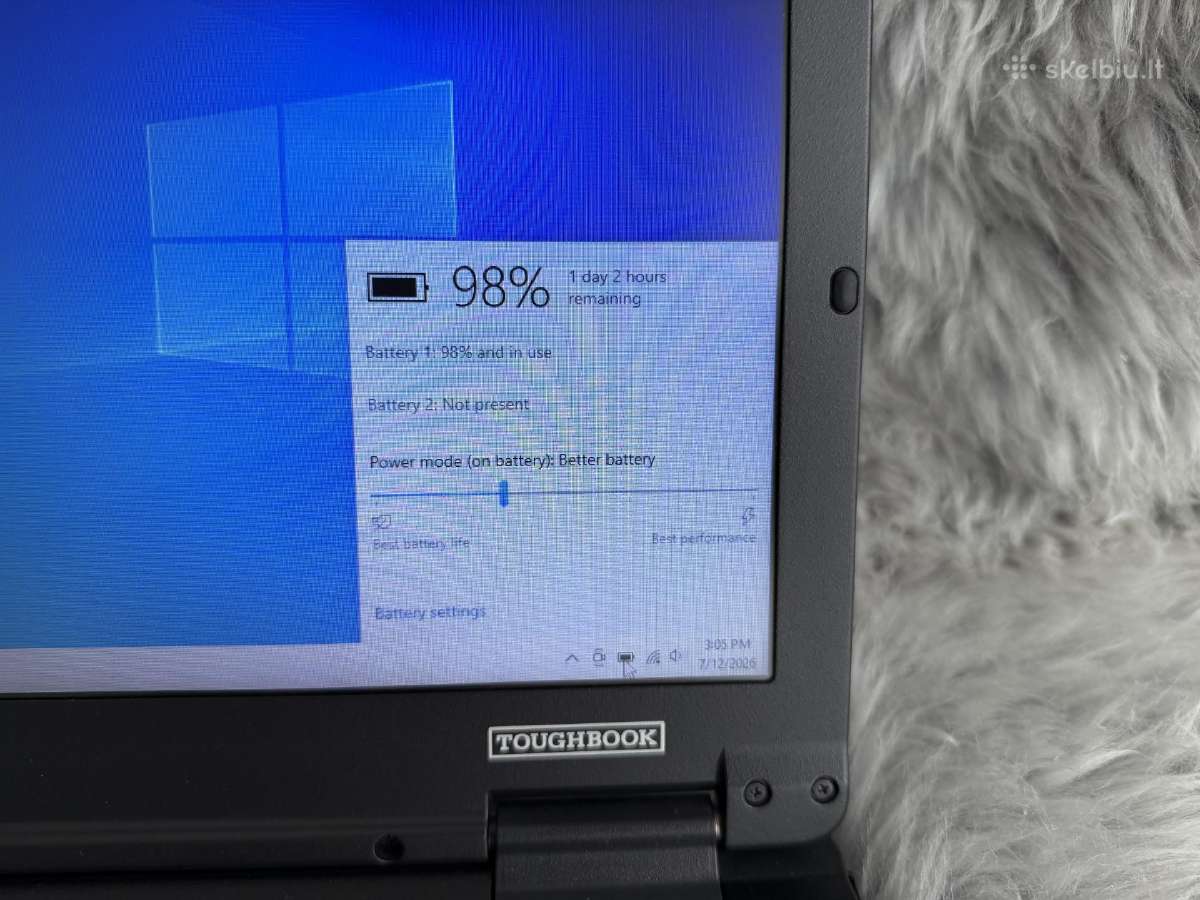 Panasonic Toughbook Fz-55 16 RAM 500 SSD i5 -8365u - nuotraukos Nr. 6