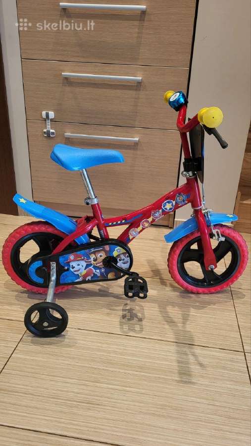Šunyčių Patrulių Paw Patrol dviratukas