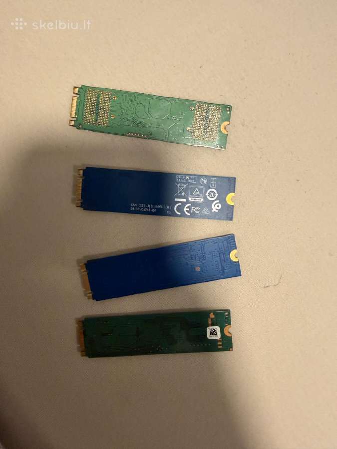 Ssnd 3x 256gb 1x 128gb - nuotraukos Nr. 2