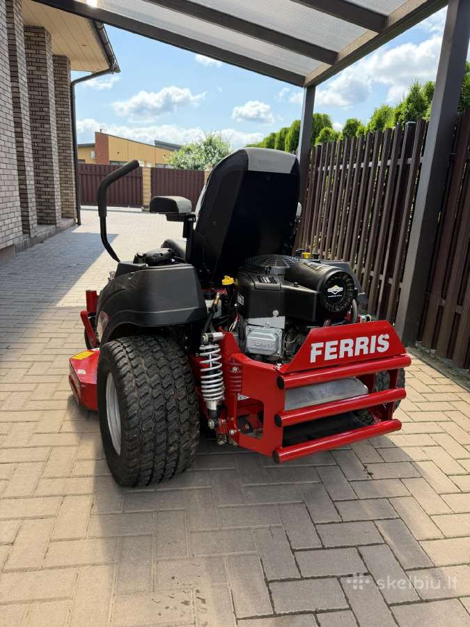 Nulinio apsisukimo sodo traktoriukas Ferris - nuotraukos Nr. 6