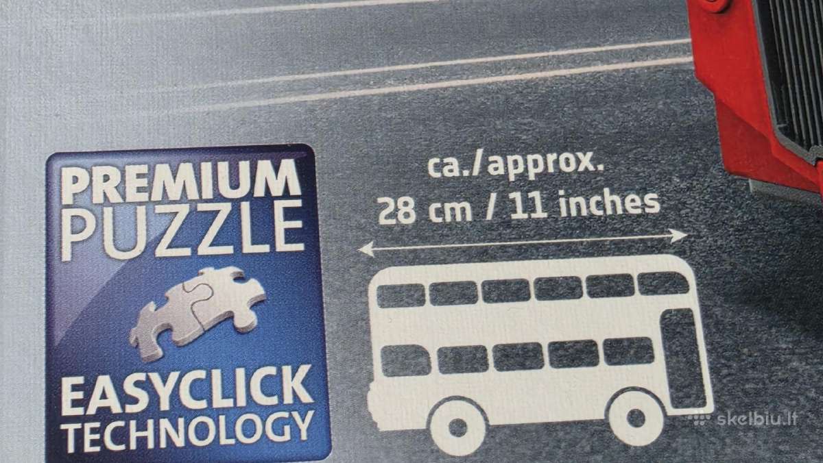 Delionė pieštukinė Londono autobusas - nuotraukos Nr. 9
