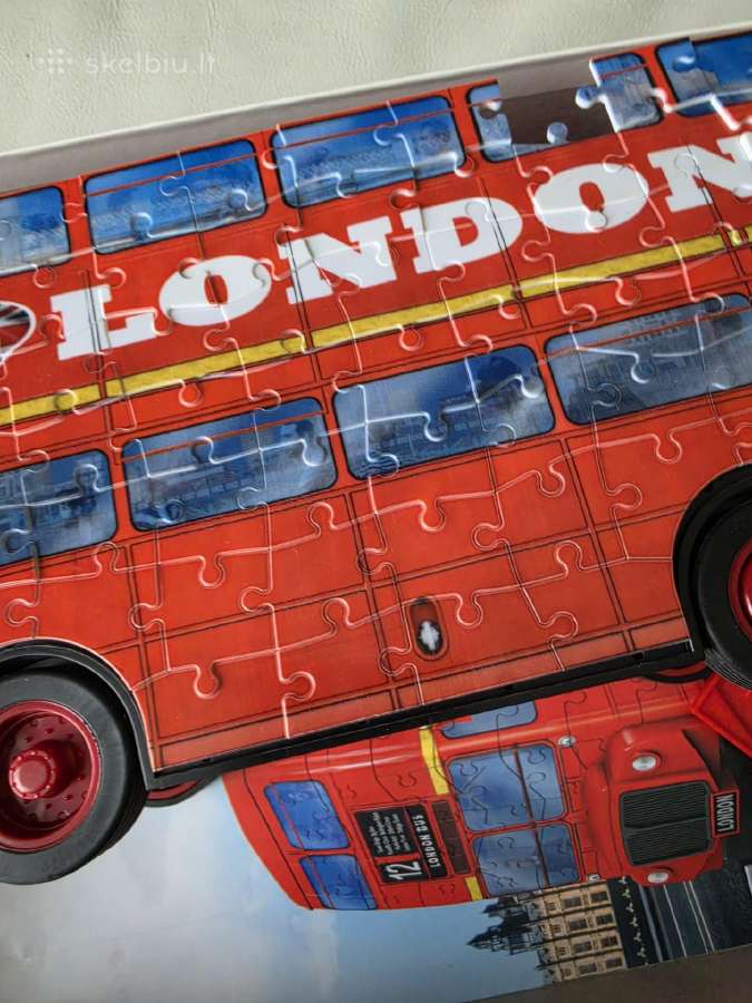 Delionė pieštukinė Londono autobusas - nuotraukos Nr. 14