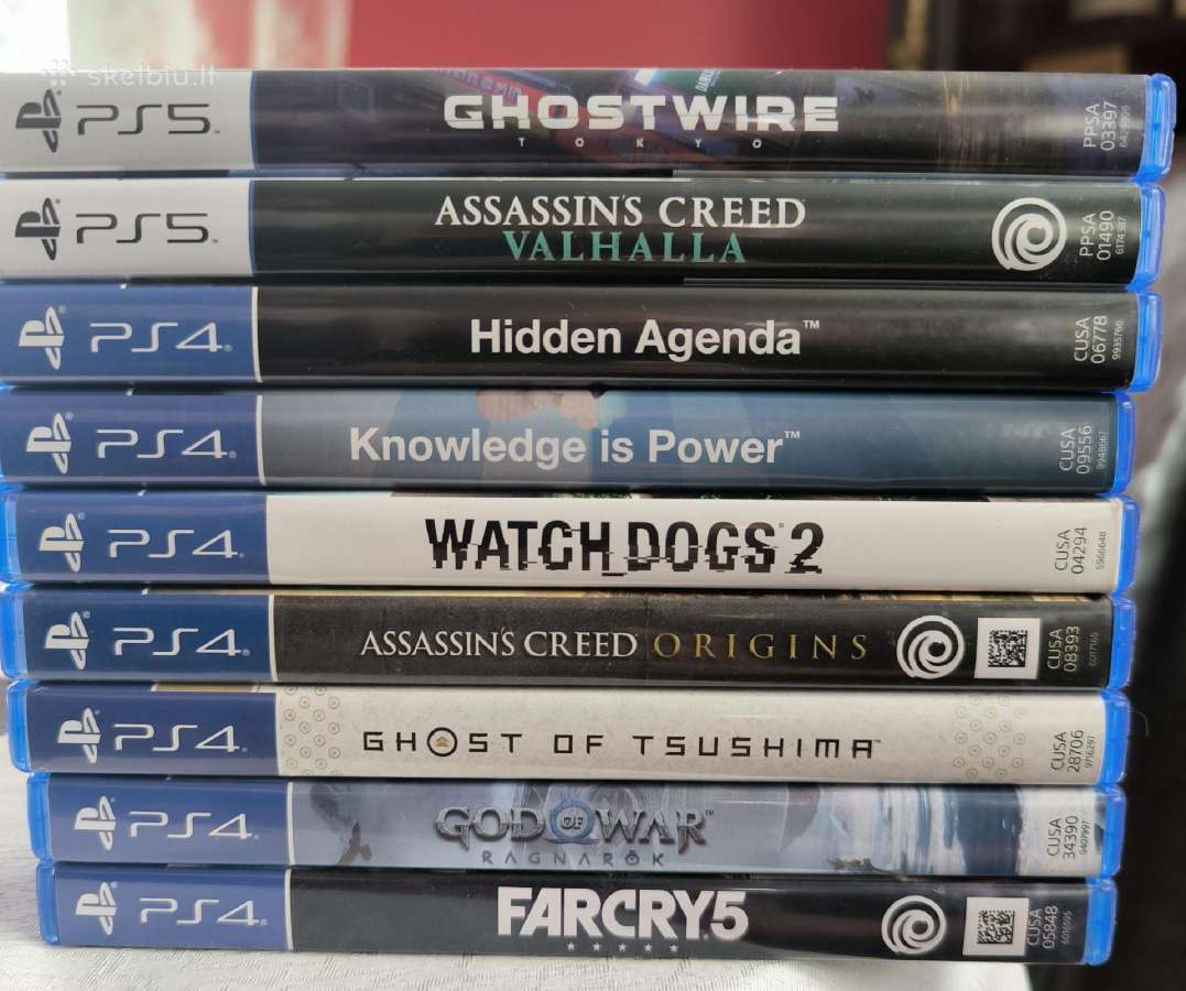 Sony Playstation Ps5 / Ps4 žaidimai - nuotraukos Nr. 2