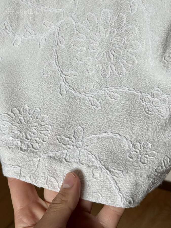 Stradivarius siuvinėtos kelnės 42 dydis - nuotraukos Nr. 5