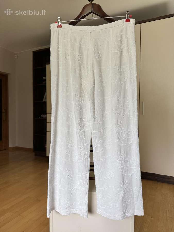 Stradivarius siuvinėtos kelnės 42 dydis - nuotraukos Nr. 19