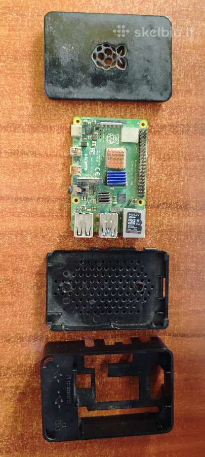 Raspberry Pi 4b 4gb ir priedai
