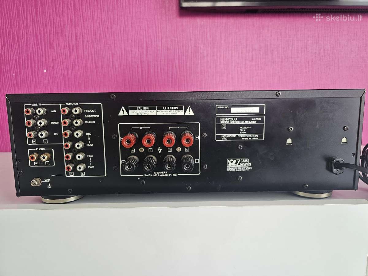 Stiprintuvas Kenwood Ka-7010 - nuotraukos Nr. 2