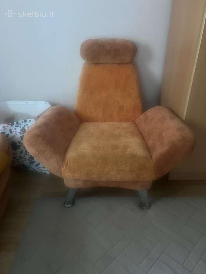 Parduodama sofa su 2 foteliais - nuotraukos Nr. 2