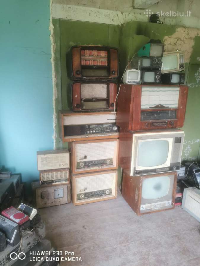 Lempinės radijos, juostiniai, televizoriai, radijo