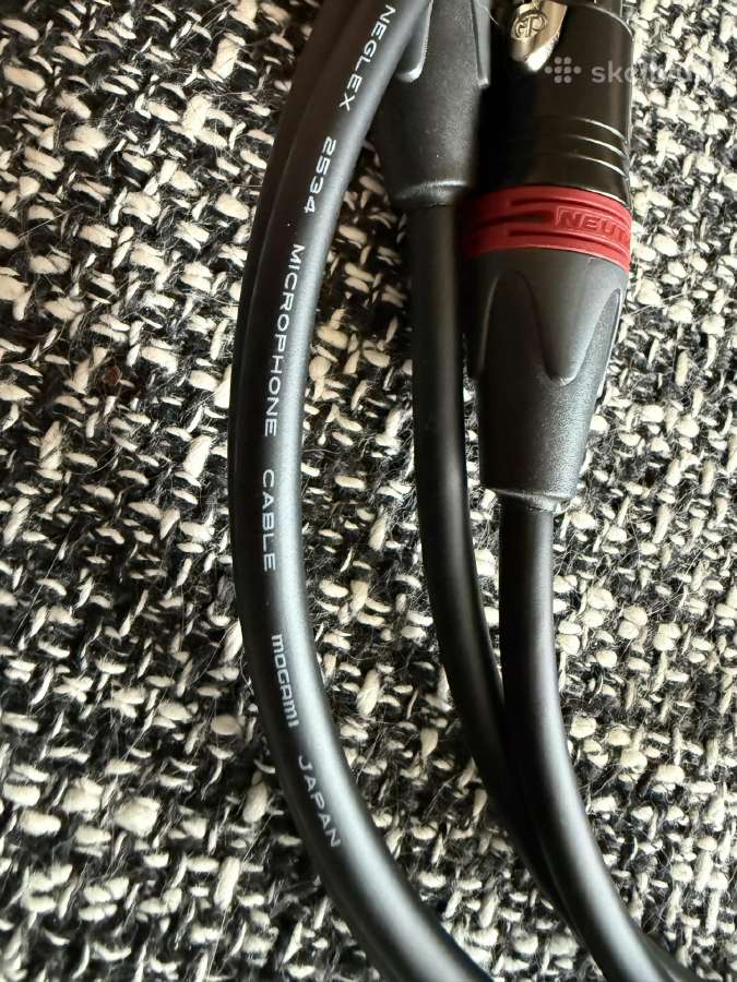 Enoaudio Mogami 2534 Xlr kabeliai - nuotraukos Nr. 3