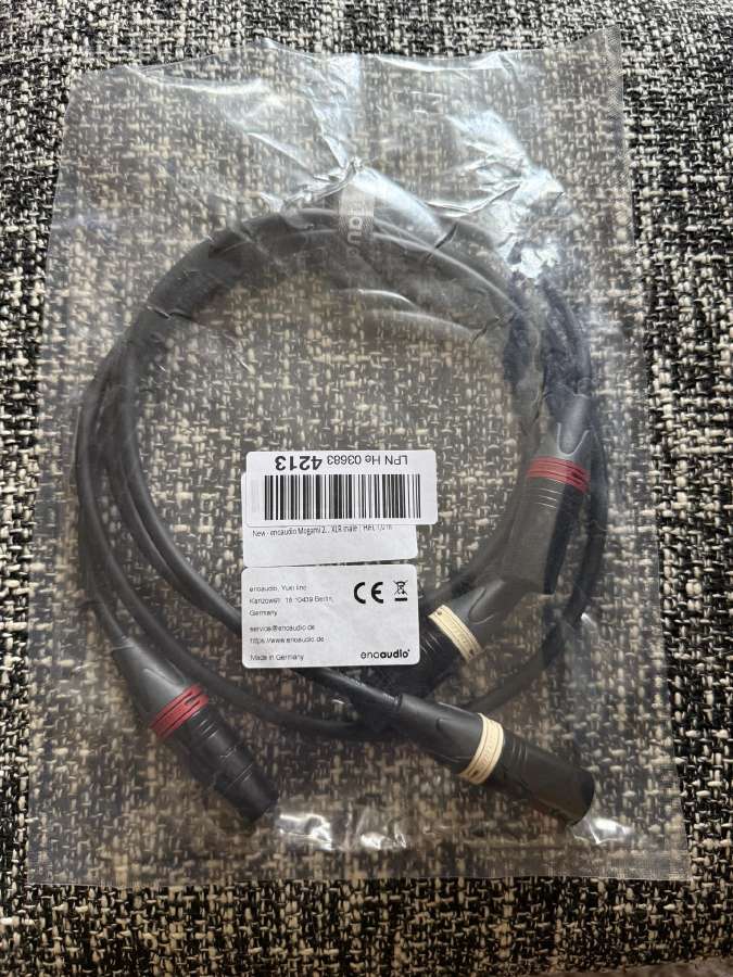 Enoaudio Mogami 2534 Xlr kabeliai - nuotraukos Nr. 5