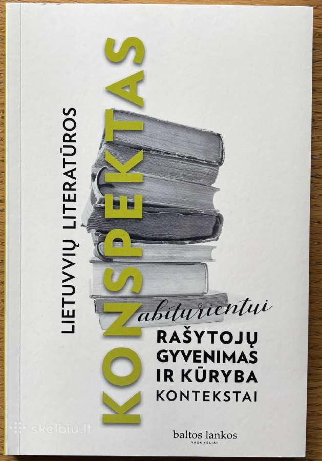 Lietuvių literatūros konspektas abiturientui