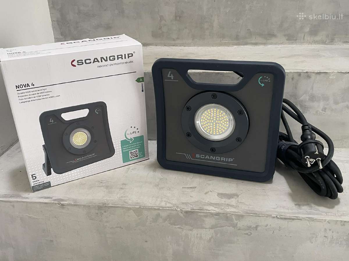 Scangrip šviestuvas 4000 lumen