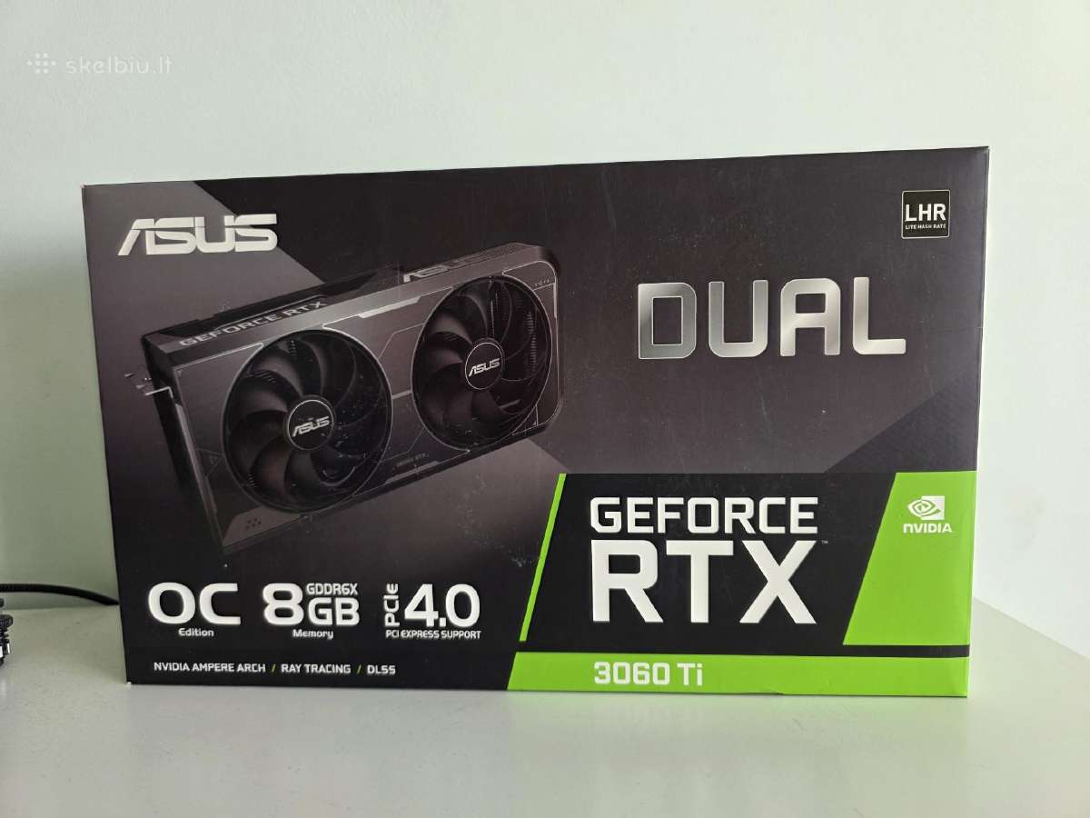 Asus Dual Geforce Rtx 3060 Ti Oc 8gb Gddr6