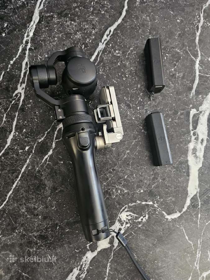 Dji Osmo (1-OS kartos) su 2 baterijomis