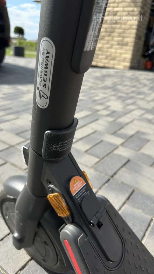 Elektrinis paspirtukas Segway Ninebot, puiki būklė - nuotraukos Nr. 4