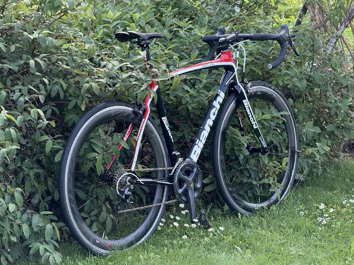 Bianchi Infinito carbon plento M dviratis 54 - nuotraukos Nr. 3