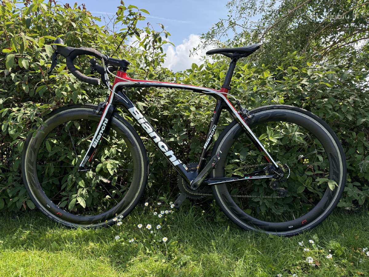 Bianchi Infinito carbon plento M dviratis 54 - nuotraukos Nr. 8