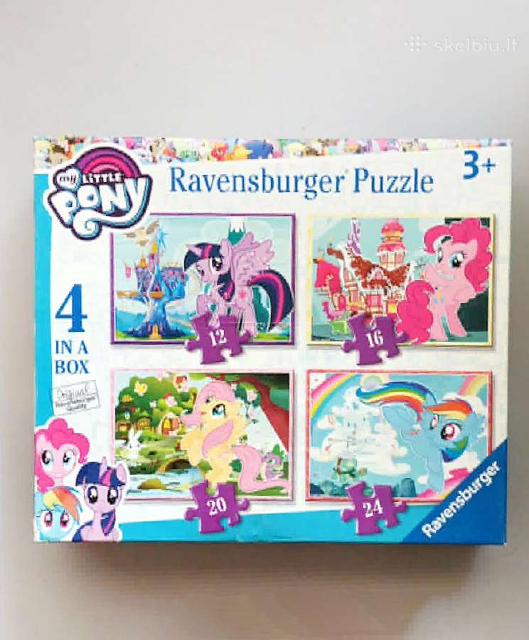 Ravensburger Puzzle My Little Pony 4 in a Box, +3m
