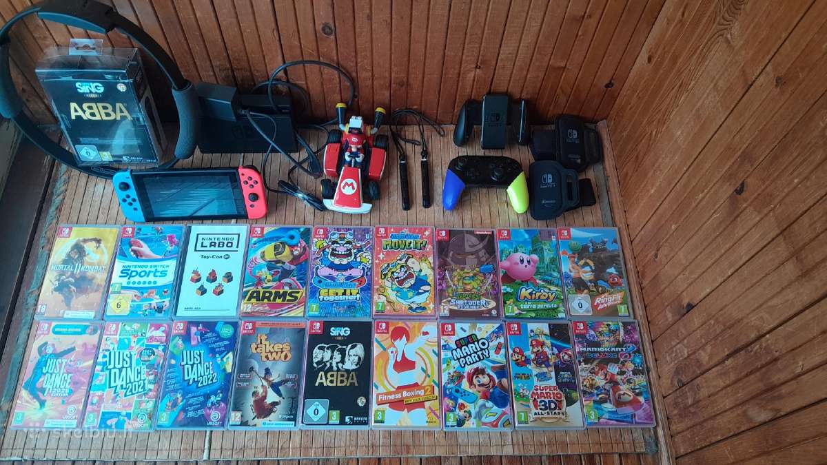 Nintendo Switch V2 (2019 metų) Bundle - nuotraukos Nr. 3