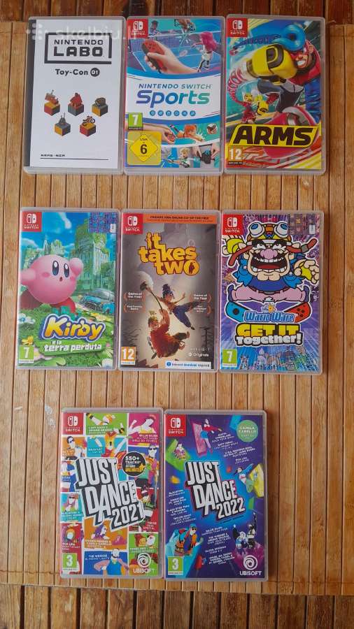 Nintendo Switch V2 (2019 metų) Bundle - nuotraukos Nr. 6