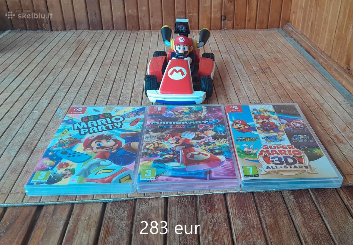 Nintendo Switch V2 (2019 metų) Bundle - nuotraukos Nr. 9