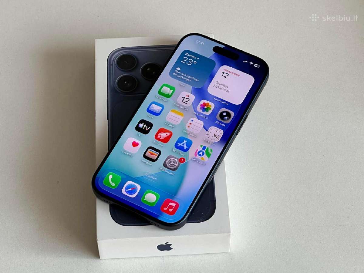 Parduodu iPhone 17 pro 256gb