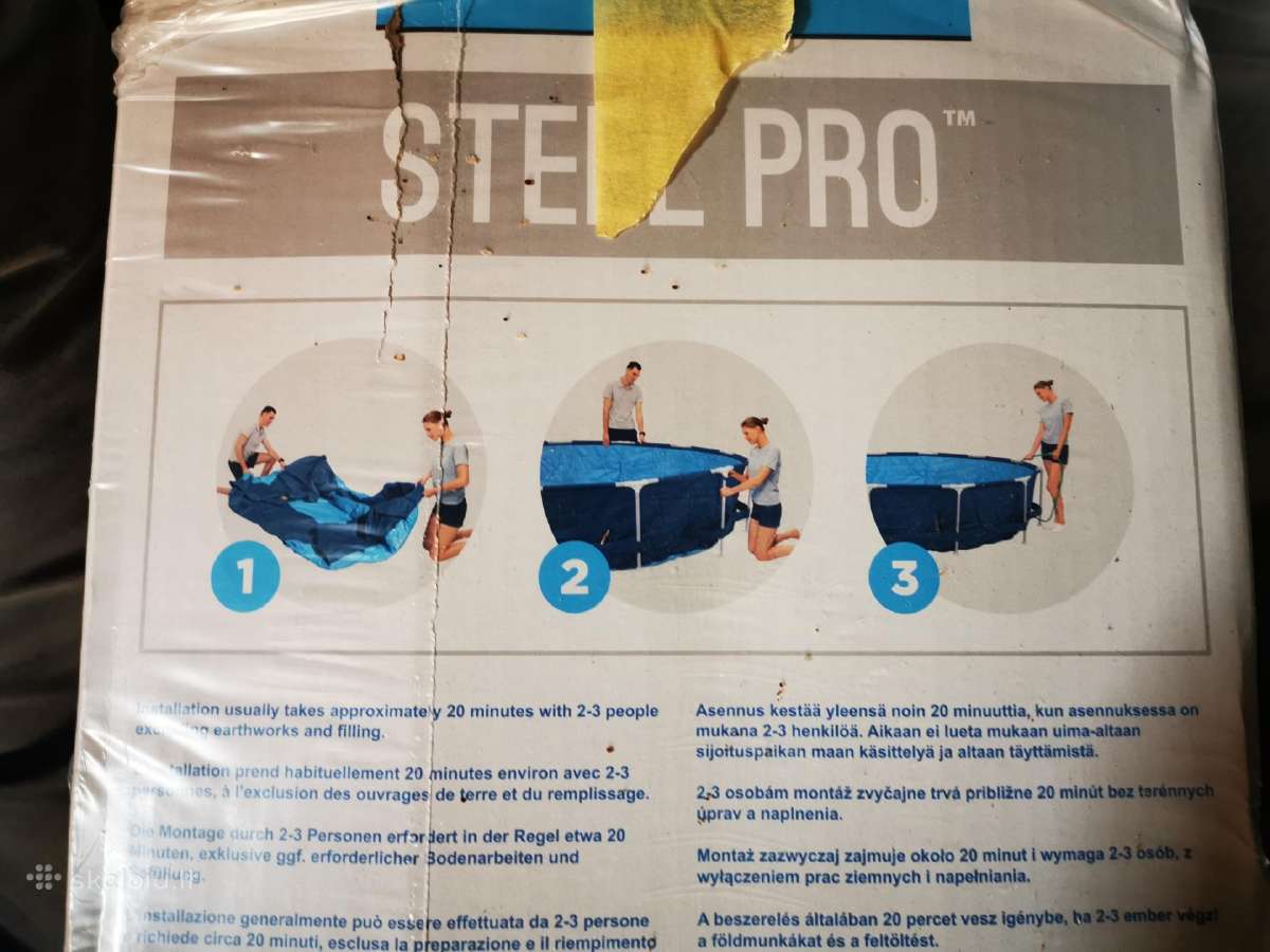 Baseinas Bestway Steel Pro 36676 ir daug priedų - nuotraukos Nr. 3