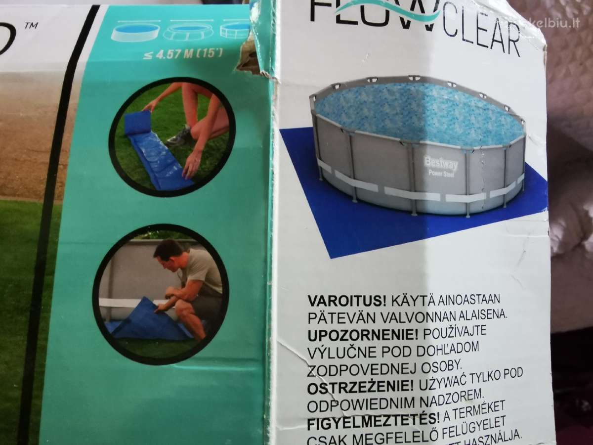 Baseinas Bestway Steel Pro 36676 ir daug priedų - nuotraukos Nr. 7