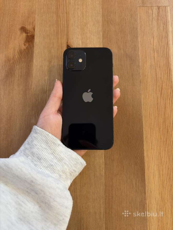 Apple iPhone 12 64 GB Black + 5 dėklai - nuotraukos Nr. 4