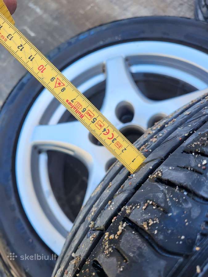 Lieti ratai su geromis vasarinėmis padangomis r16 - nuotraukos Nr. 6